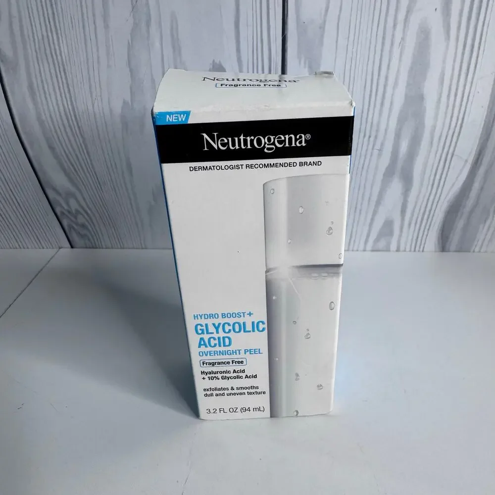 Neutrogena Hydro Boost+ Glycolic & Hyaluronic Overnight Face Peel 3.2oz